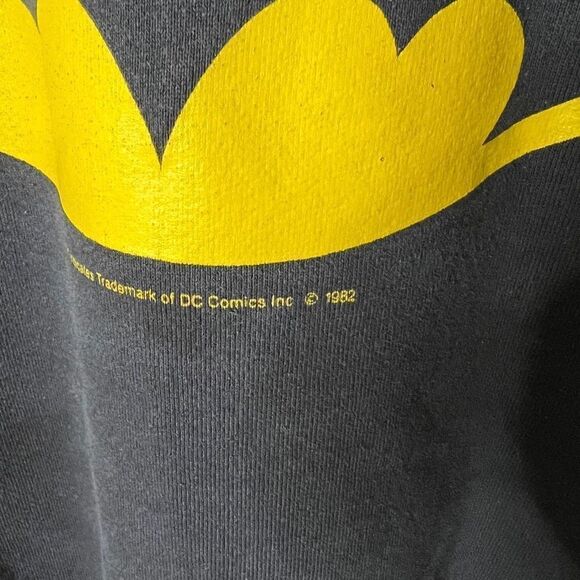 VTG 1982 Batman Crewneck USA Large - Picture 3 of 5